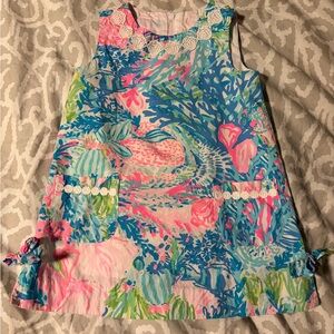 Lilly Pulitzer Kids Dress in Pink and Blue
